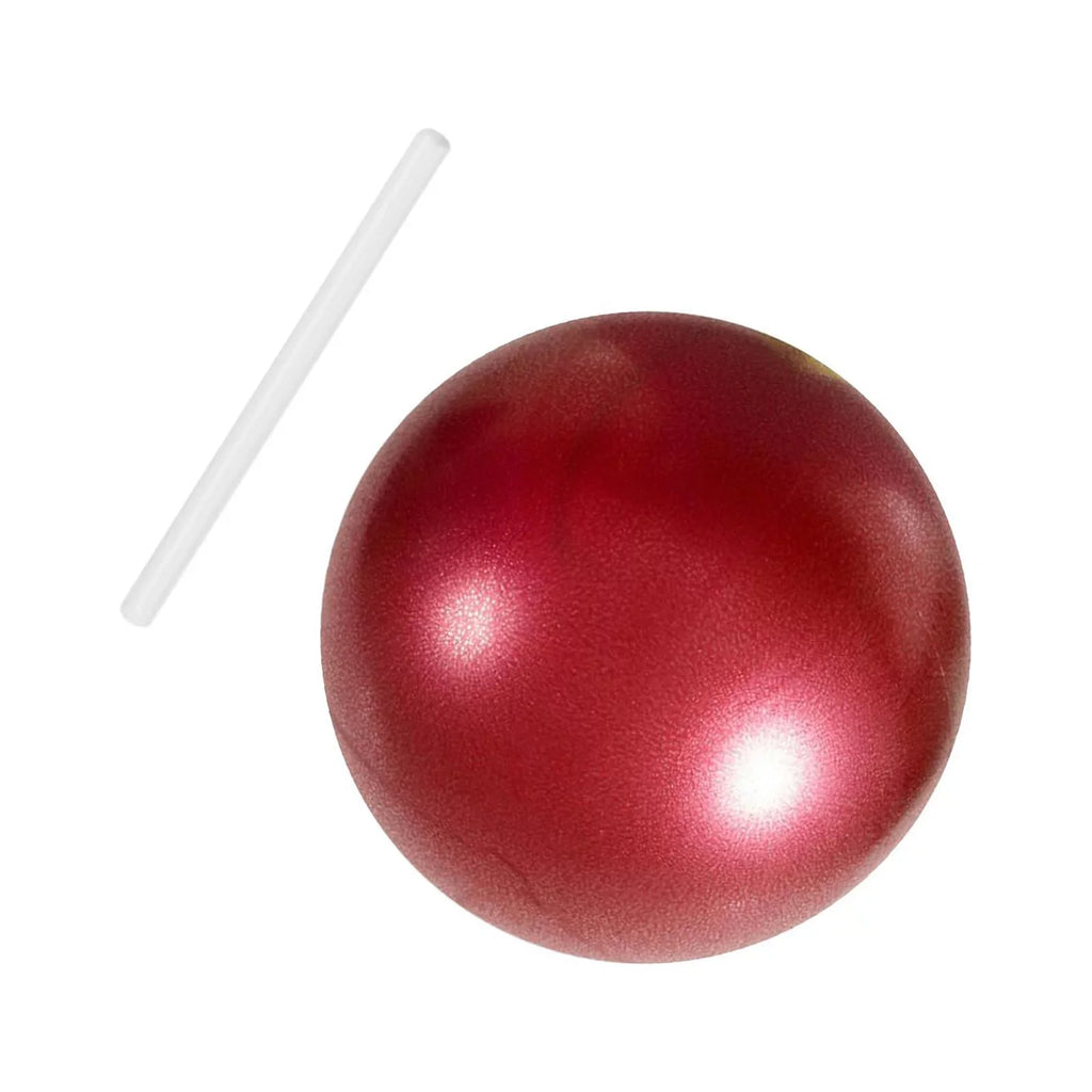 AMLESO 6xSmall Pilates Ball Heavy Duty Workout Ball for Home Gym Balance Red