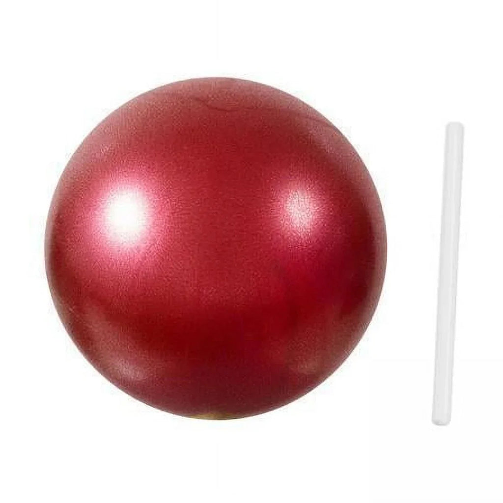 AMLESO 6xSmall Pilates Ball Heavy Duty Workout Ball for Home Gym Balance Red