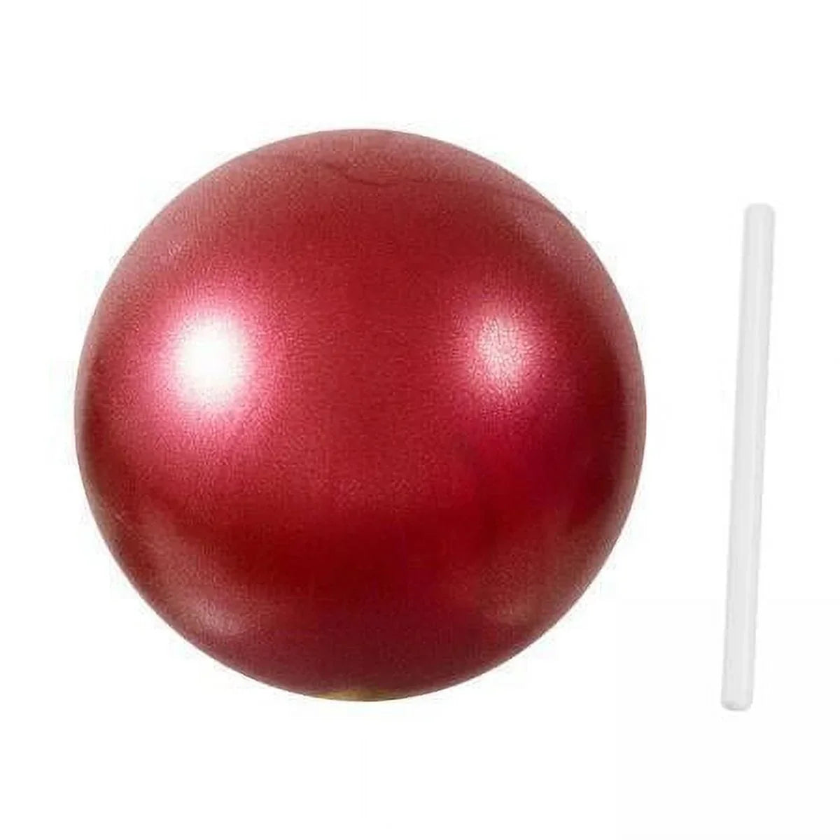 AMLESO 6xSmall Pilates Ball Heavy Duty Workout Ball for Home Gym Balance Red