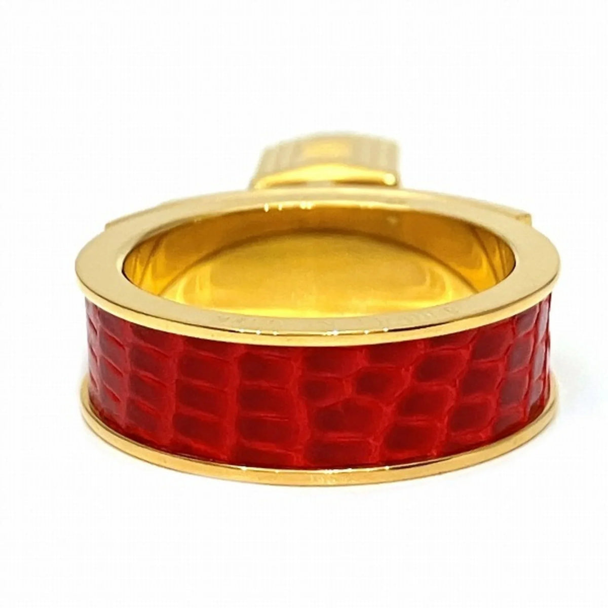 Pre-Owned Hermes Kelly Cadena Motif Scarf Ring Brand Accessories Ladies (Good)
