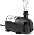 12V - 24V DC Brushless Submersible Liquid Pump, 410GPH, for Solar Fountain, Fish Pond, and Aquarium 410GpH 1 Pack