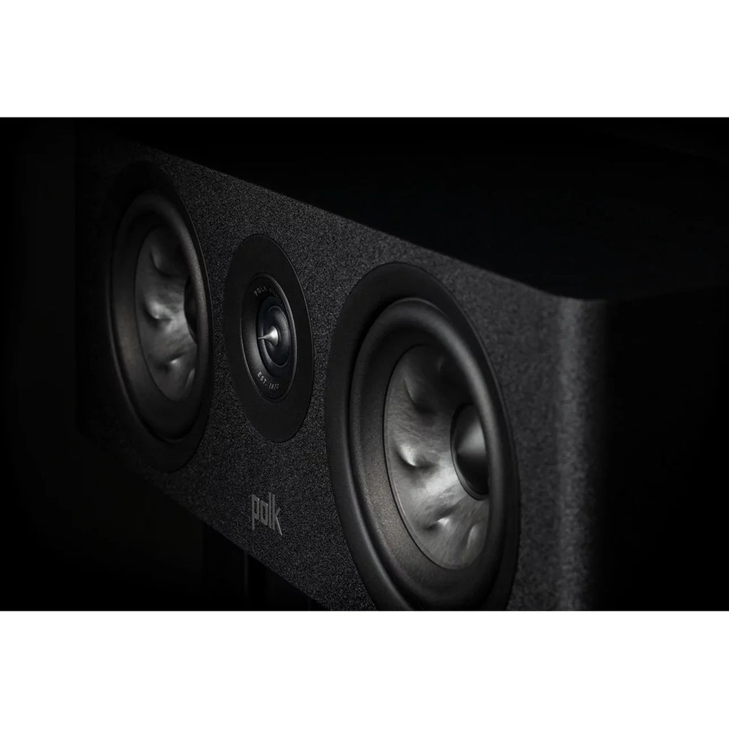 Polk Reserve R300 2-way Speaker, 200 W RMS, Black