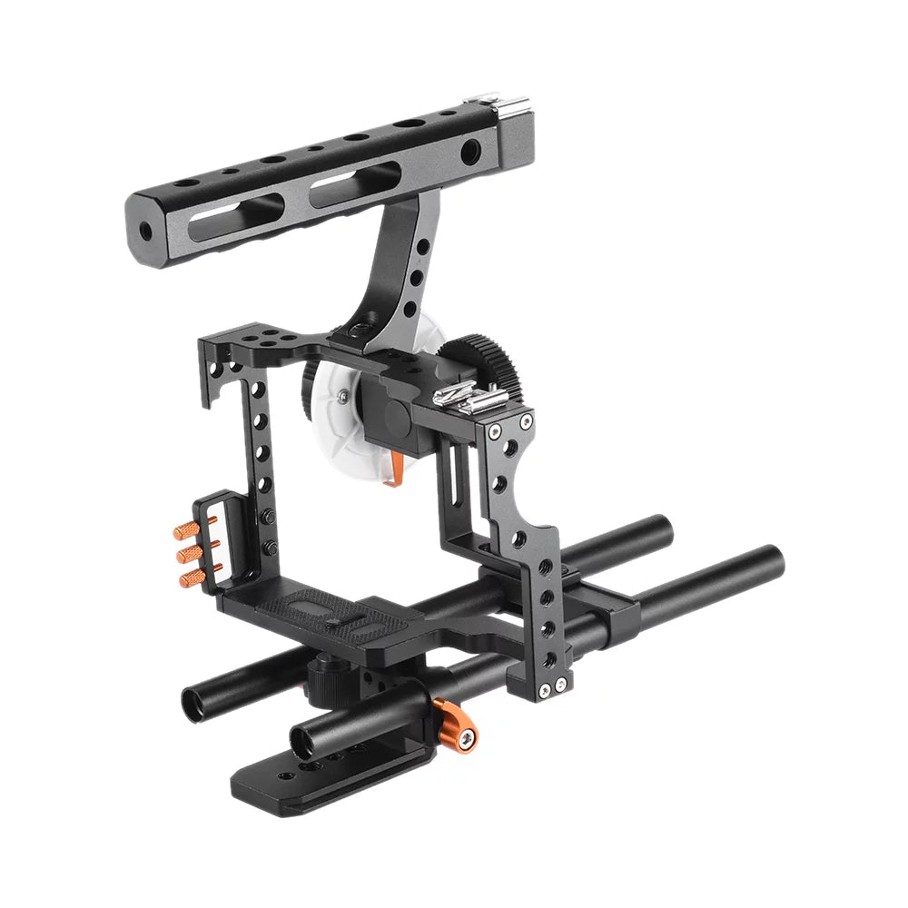 Moobody C500 Aluminum Alloy Camera Camcorder Video Cage Rig Kit Film Making System w/ Matte Box for GH4 Replacement for A7S/A7/A7R/A7RII/A7SII/A7IV ILDC Mirrorless Camera