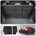 Fit 2022-2024 Honda Civic Hatchback Backrest Mats TPE All Weather Trunk Mat 2023 Civic Hatchback Accessories
