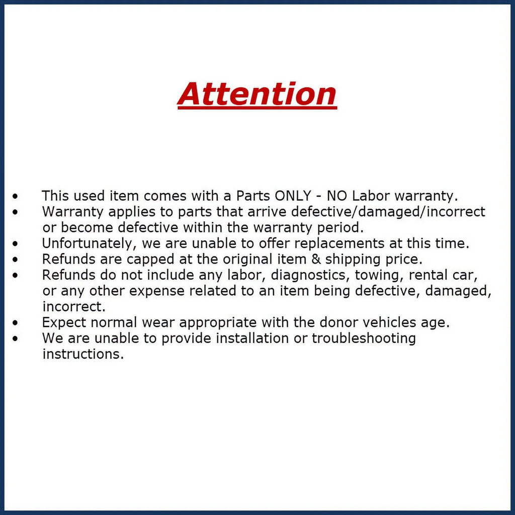 Pre-Owned 2023 Honda Civic Black Glovebox Glove Box Assembly OEM LKQ (Good)