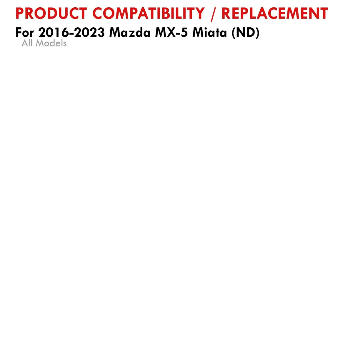 AJP Distributors Rear Upper Suspension Adjustable Camber Kit Control Arms UCA Set Red Compatible/Replacement For Mazda Miata MX-5 ND MX5 2016 2017 2018 2019 2020 2021 2022 2023 16 17 18 19 20 21 22 23