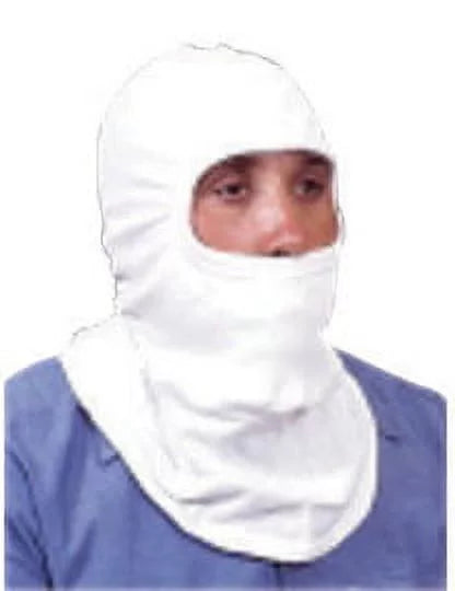 Stanco Safety Products™ One Size Fits Most White Lenzing Nomex IIIA Arc Rated Flame Resistant Balaclava And 2 (10.1 cal/sq-cm)