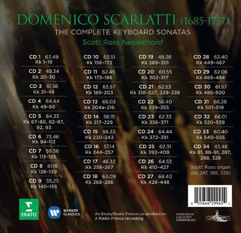 Scarlatti - Comp Keyboard Works - Classical - CD