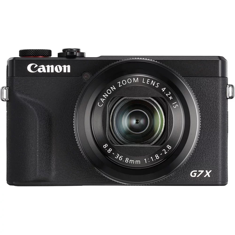 PowerShot G7 X Mark III Digital Camera (Black) + Tripod + Case - 64GB Kit