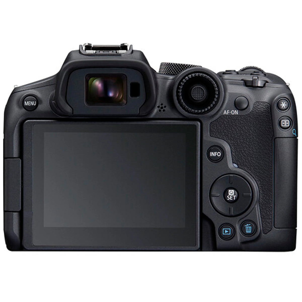 EOS R7 Mirrorless Camera with RF-S 18-45mm f/4.5-6.3 IS STM Lens + EF 75-300mm f/4-5.6 III Lens + 64GB Memory Card + Tripod + Case & More