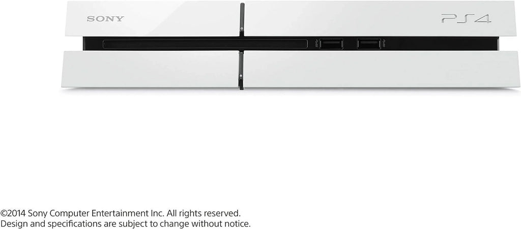 PlayStation 4 500GB Only White Gaming Console with Gaming Head Set BOLT AXTION Bundle Pre-owned