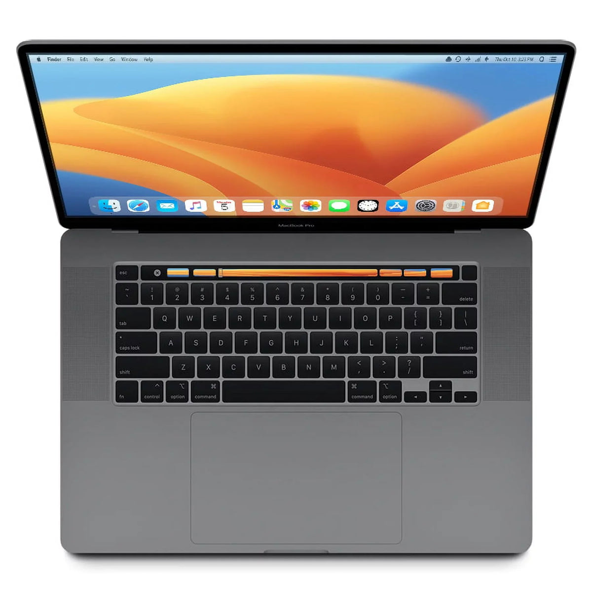 Pre-Owned MacBook Pro 15" Mid-2019 (Touch Bar) Space Gray i9-9880H 2.3GHz 32GB 512GB SSD MacOS Big Sur MV912LL/A A1990 (Good)