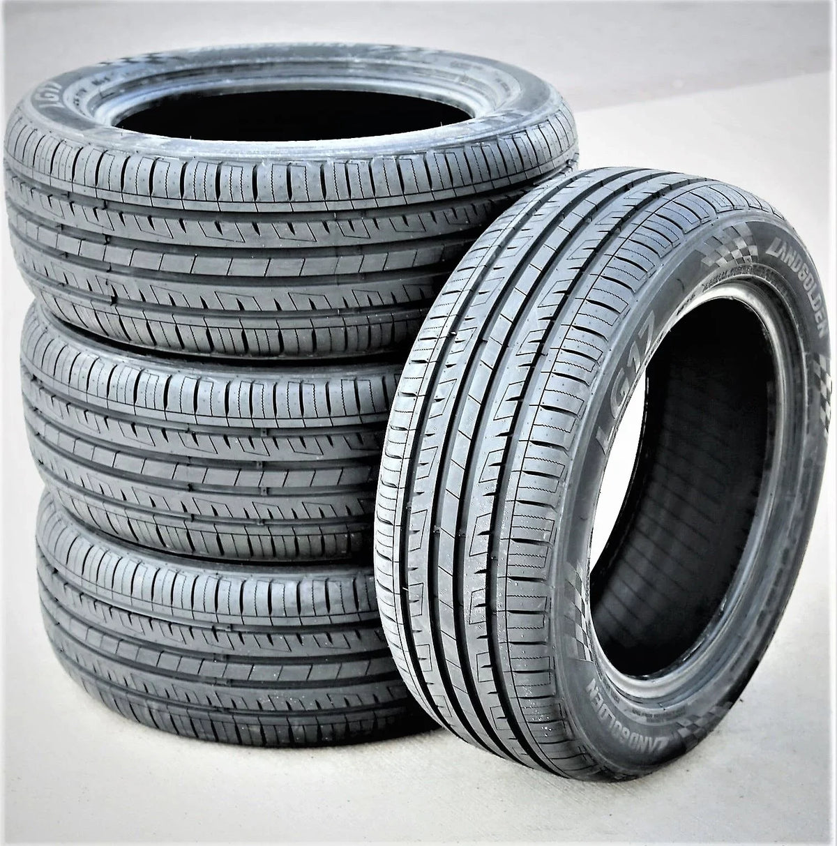 Landgolden LG17 195/55R15 85V Functionality Tire Fits: 2007-08 Honda Fit Sport, 1999-2000 Honda Civic Si