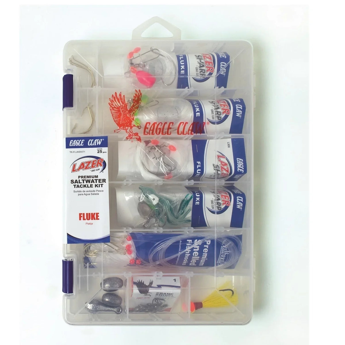 Eagle Claw 12-Fluke Fluid Tackle Kit