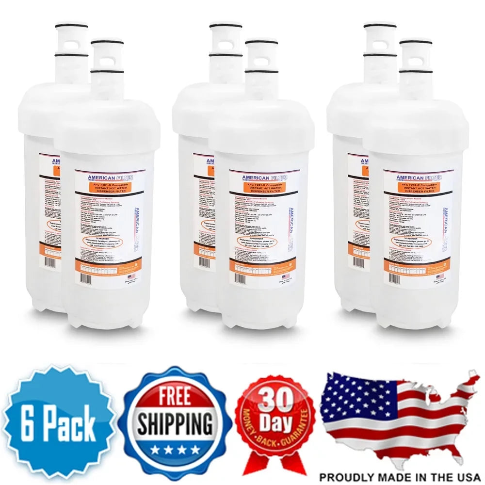 AFC Brand , Fluid Filters , Model # AFC-F1100 , Compatible with Insinkerator® Series 1100 - 6 Filters - Made in U.S.A.